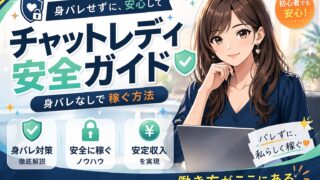 チャットレディ安全ガイド｜身バレなしで稼ぐ方法のトップページ