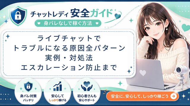 ライブチャット・チャットレディでトラブルになる原因10選と対処法【2026年版】元運営管理者が実例・エスカレーション防止・初動フローまで解説